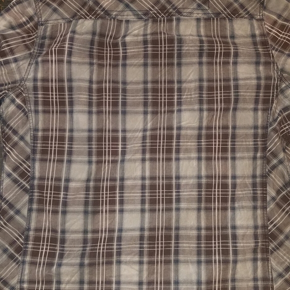 Buckle Black Button Down Shirt Slim Fit XL - Picture 4 of 6